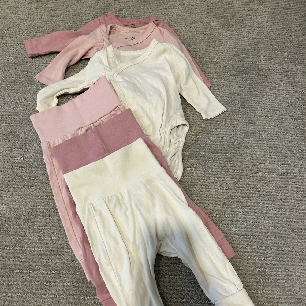 Organic cotton 6 piece set